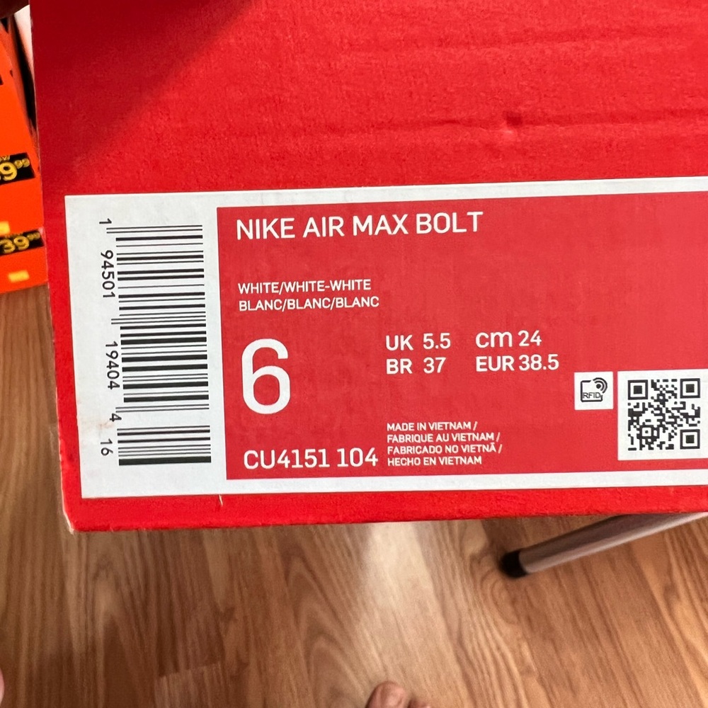 Nike Air Max Bolt White. - Picture 6 of 12